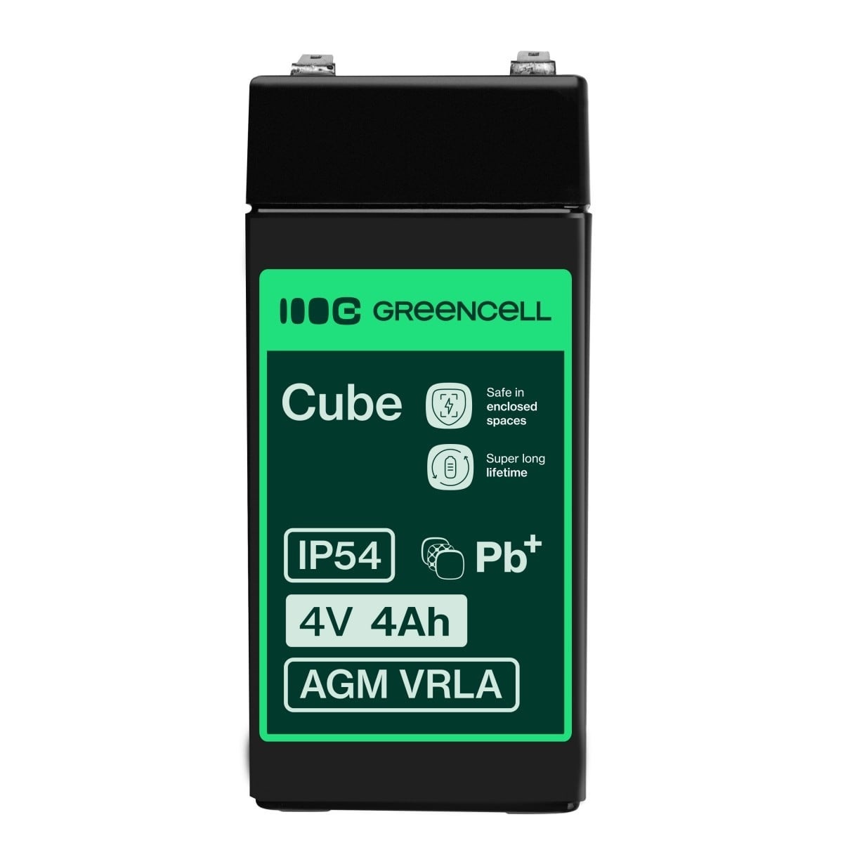 GREEN CELL Green Cell AGM37 batteria ricaricabile industriale Acido piombo (VRLA) 4000 mAh 4 V - BATTERIE E ALIMENTATORI | TecnoCARE.net Sabaudia, Latina, Terracina, San Felice Circeo e Pontinia