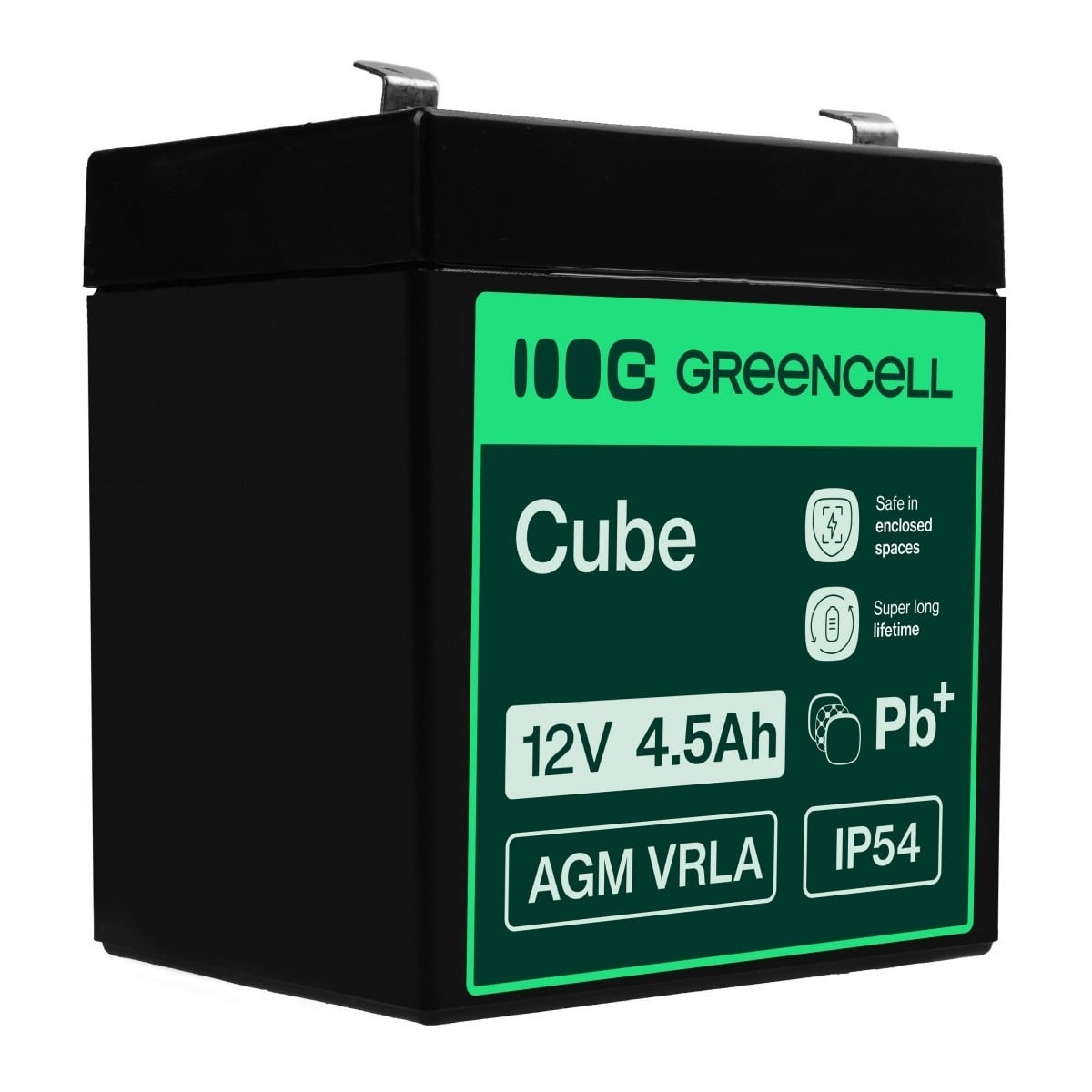 GREEN CELL Green Cell AGM Battery 12V 4.5Ah - Batteria - Mini (AAAA) - BATTERIE E ALIMENTATORI | TecnoCARE.net Sabaudia, Latina, Terracina, San Felice Circeo e Pontinia