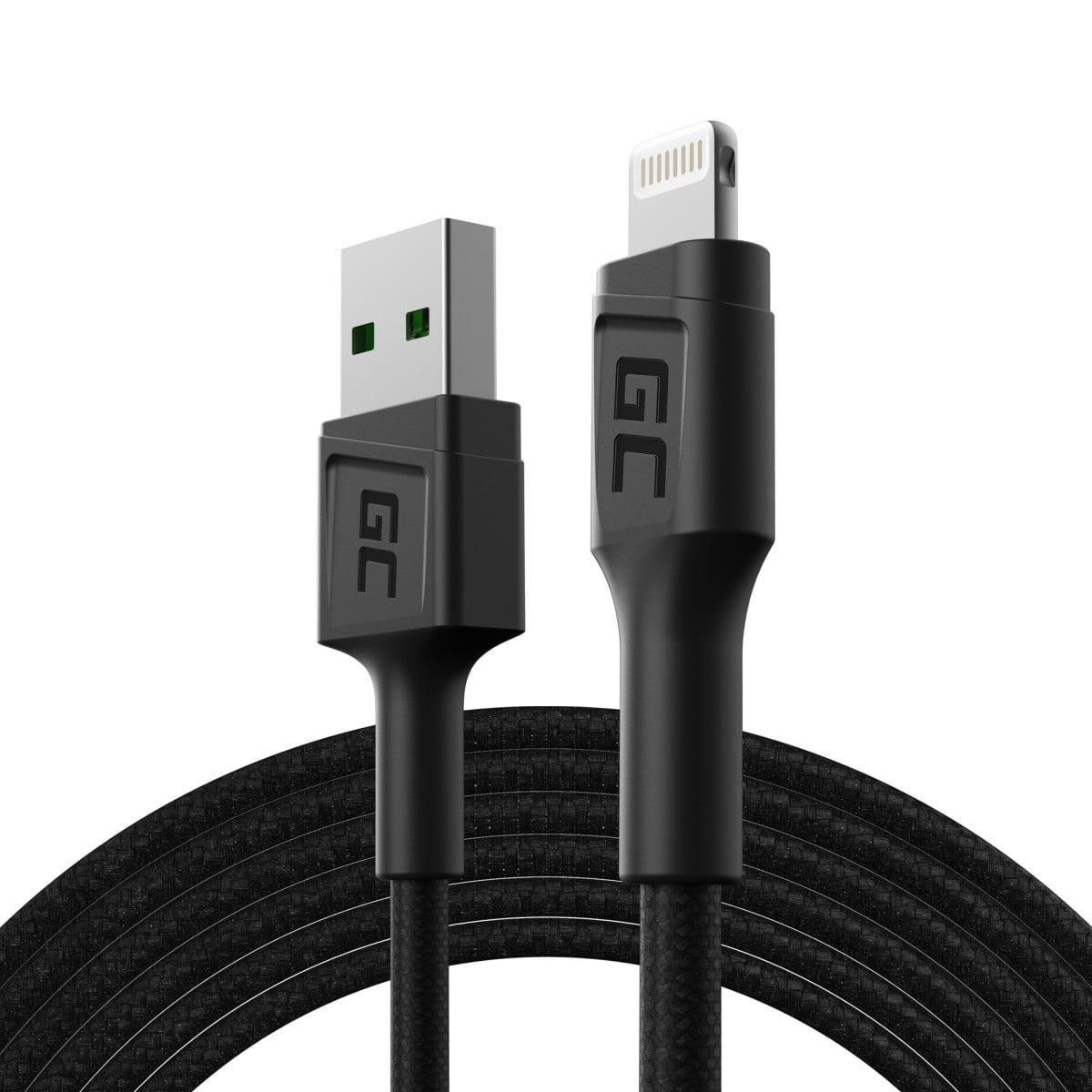 GREEN CELL Green Cell KABGC18 cavo Lightning 2 m Nero - CAVI PER COMPUTER E PERIFERICHE | TecnoCARE.net Sabaudia, Latina, Terracina, San Felice Circeo e Pontinia