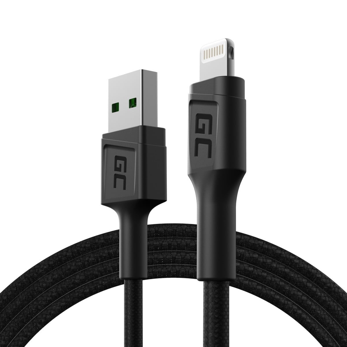 GREEN CELL Green Cell KABGC21 cavo Lightning 1,2 m Nero - CAVI PER COMPUTER E PERIFERICHE | TecnoCARE.net Sabaudia, Latina, Terracina, San Felice Circeo e Pontinia