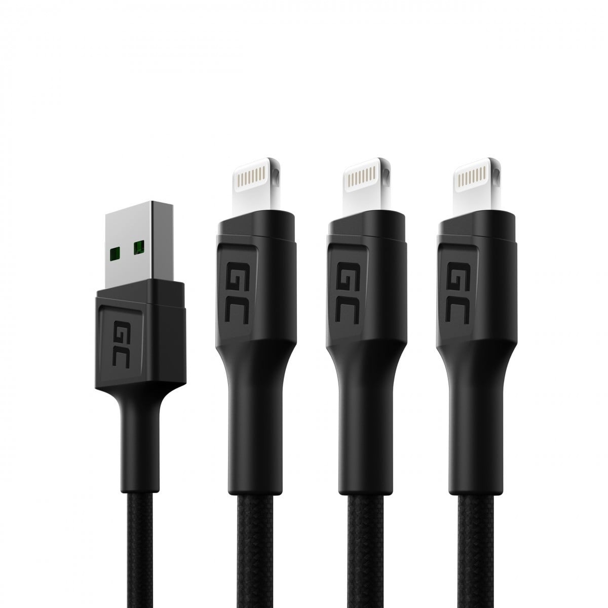 GREEN CELL Green Cell KABGCSET05 cavo Lightning 1,2 m Nero - CAVI PER COMPUTER E PERIFERICHE | TecnoCARE.net Sabaudia, Latina, Terracina, San Felice Circeo e Pontinia