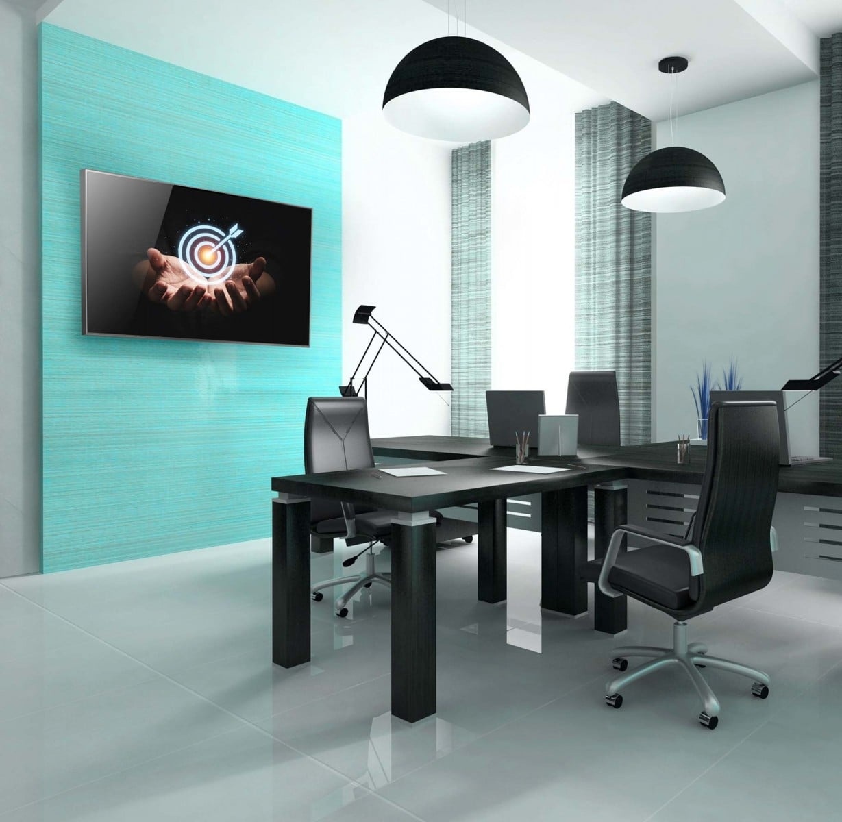 EDBAK Supporto a muro fisso Edbak TWB1 per TV da 50" a 86". Capacità di carico 80 kg, VESA 800x400. - ACCESSORI ED ELEMENTI PER APPARECCHIATURA AUDIO | TecnoCARE.net Sabaudia, Latina, Terracina, San Felice Circeo e Pontinia