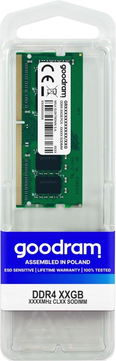 GOODRAM Goodram GR2666S464L19/16G modulo di memoria 16 GB 1 x 16 GB DDR4 - COMPONENTI | TecnoCARE.net Sabaudia, Latina, Terracina, San Felice Circeo e Pontinia