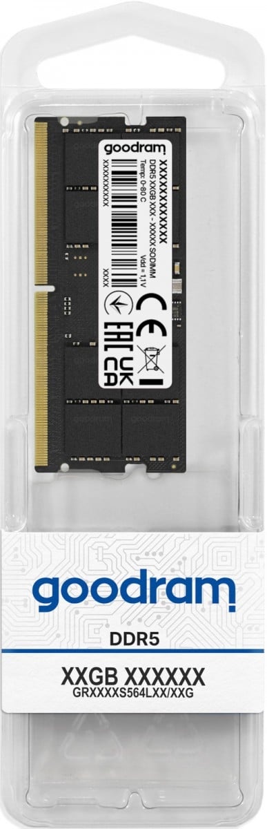 GOODRAM Goodram 16GB DDR5 5600MHz CL40 SR SODIMM modulo di memoria 1 x 16 GB - COMPONENTI | TecnoCARE.net Sabaudia, Latina, Terracina, San Felice Circeo e Pontinia