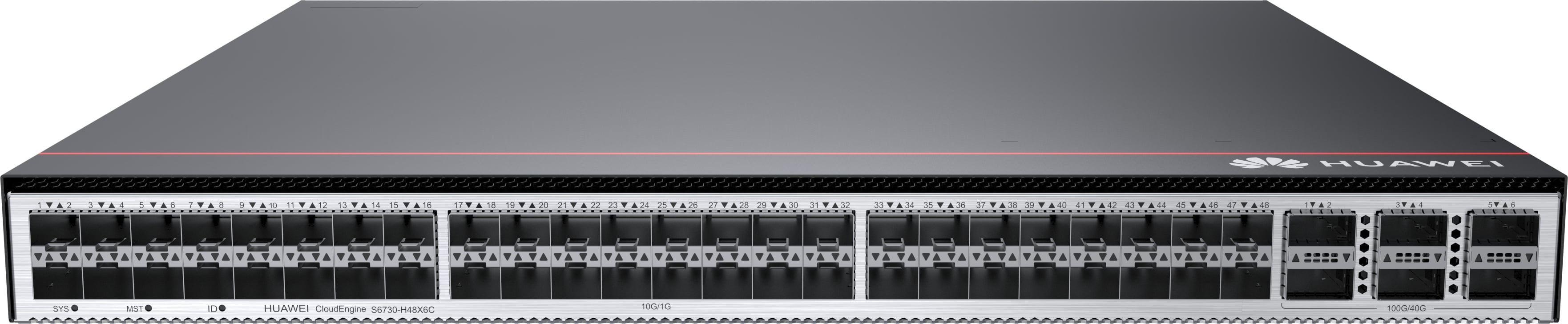 HUAWEI Huawei Switch S6730-H48X6C (48*10GE SFP+ ports, 6*40GE QSFP28 ports, optional license for upgrade to 6*100GE QSFP28, without power module) + license L-MLIC-S67H - RETI | TecnoCARE.net Sabaudia, Latina, Terracina, San Felice Circeo e Pontinia