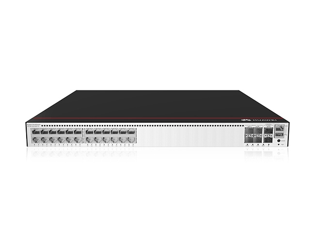 HUAWEI S5700 Series Ethernet Switch - 24*10/100/1000BASE-T ports, 4*10GE SFP+ ports, 2*12GE stack ports - RETI | TecnoCARE.net Sabaudia, Latina, Terracina, San Felice Circeo e Pontinia
