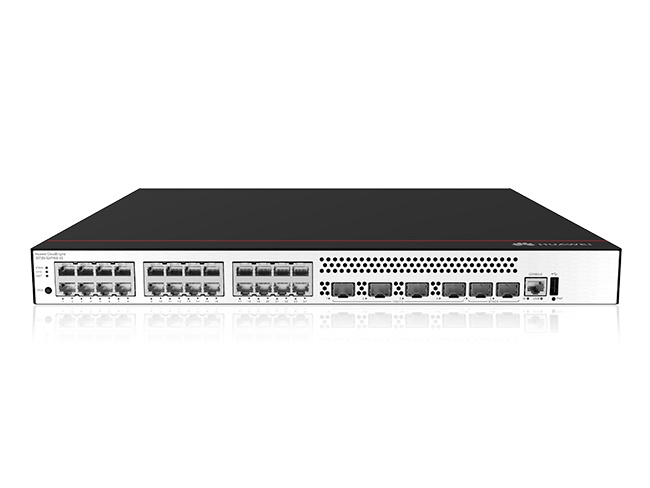 HUAWEI S5700 Series Ethernet Switch - 24*10/100/1000BASE-T ports, 4*10GE SFP+ ports, 2*12GE stack ports - RETI | TecnoCARE.net Sabaudia, Latina, Terracina, San Felice Circeo e Pontinia