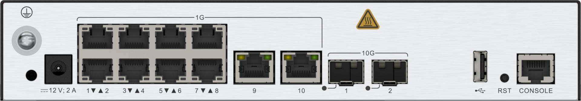HUAWEI Huawei AP Controller AC650-128AP mainframe (10*GE ports, 2*10GE SFP+ ports, with the AC/DC adapter) - RETI | TecnoCARE.net Sabaudia, Latina, Terracina, San Felice Circeo e Pontinia