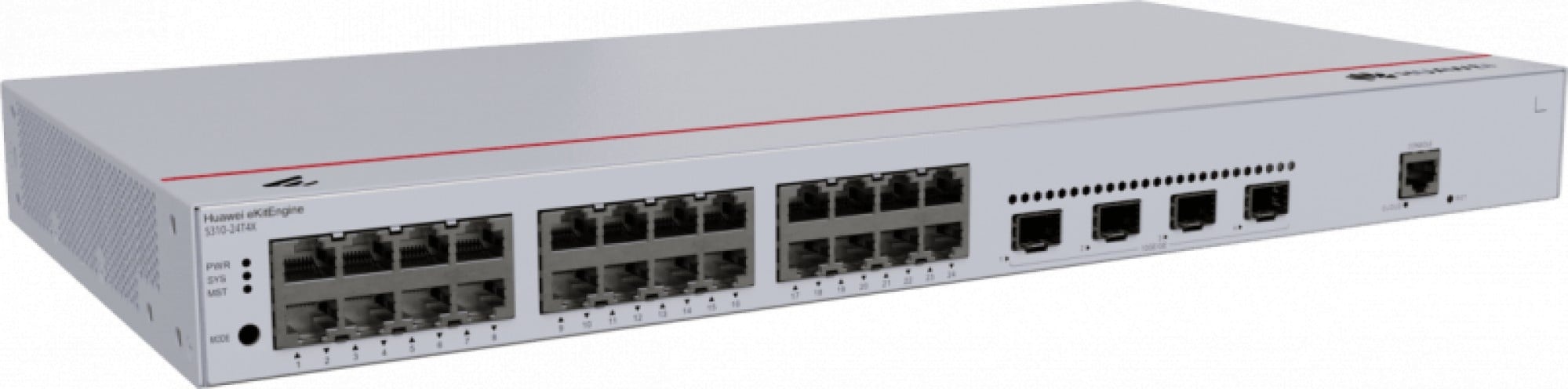 HUAWEI HUAWEI eKit S310 Series S310-24T4X Gestito L2+ Gigabit Ethernet (10/100/1000) 1U Grigio - RETI | TecnoCARE.net Sabaudia, Latina, Terracina, San Felice Circeo e Pontinia