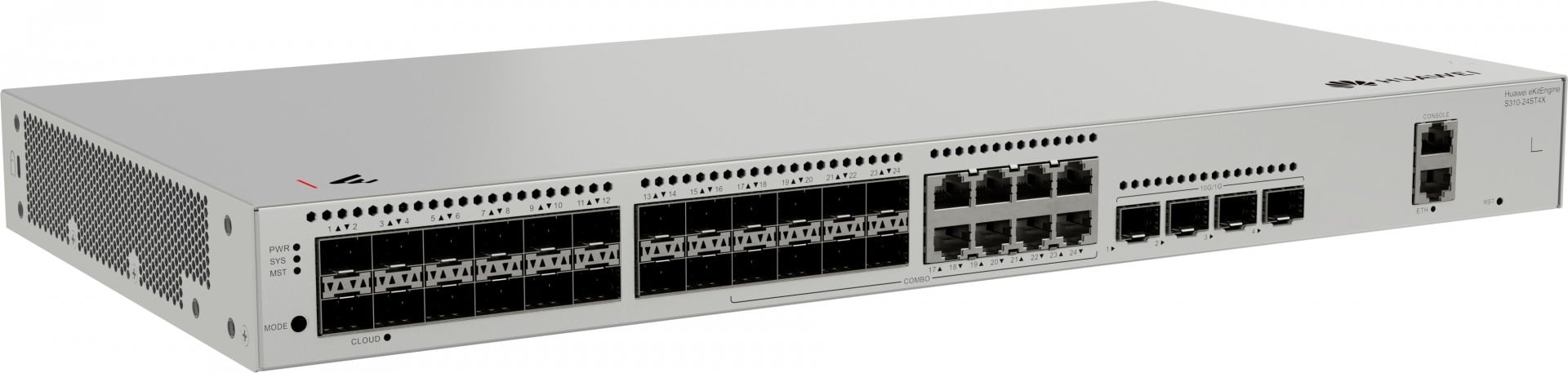 HUAWEI HUAWEI eKit S310 Series S310-24ST4X Gestito L2+ Gigabit Ethernet (10/100/1000) 1U Grigio - RETI | TecnoCARE.net Sabaudia, Latina, Terracina, San Felice Circeo e Pontinia