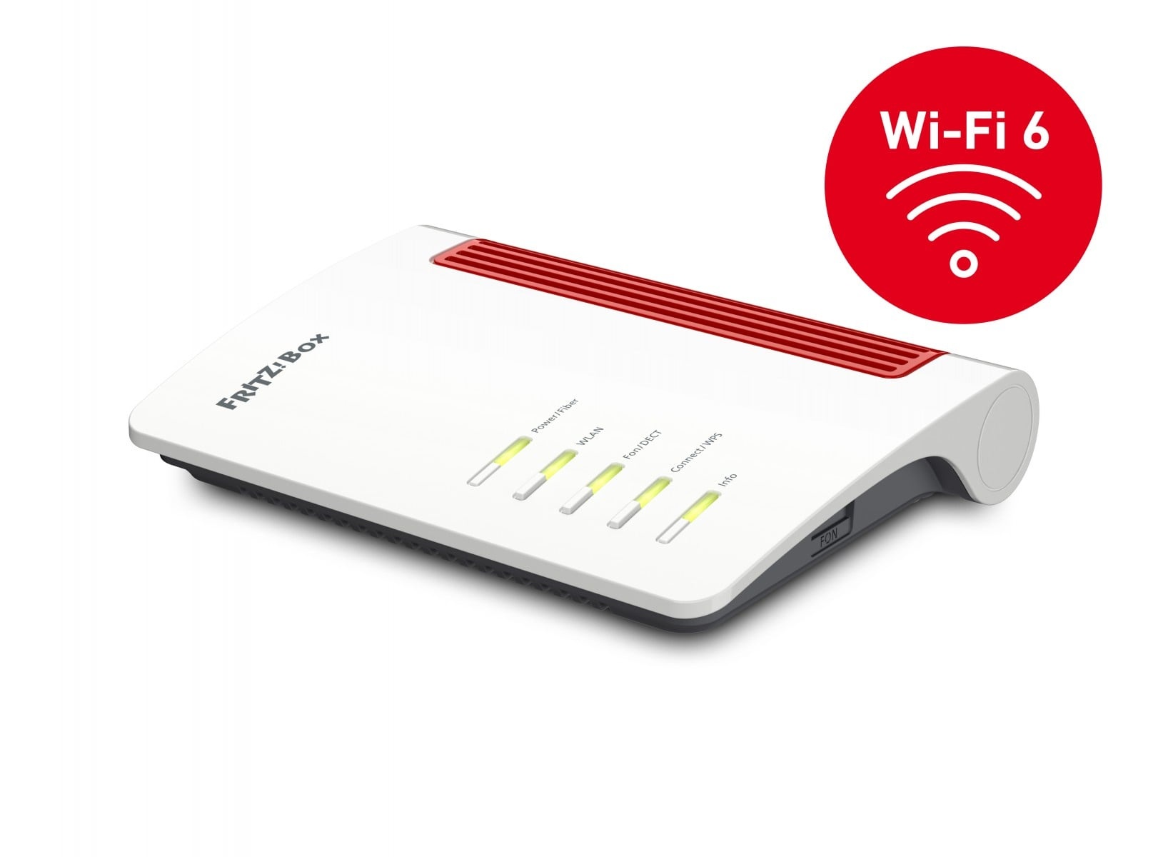 FRITZ! FRITZ!Box 5530 (WITH SFP XGSPON) router wireless Gigabit Ethernet Dual-band (2.4 GHz/5 GHz) Bianco - RETI | TecnoCARE.net Sabaudia, Latina, Terracina, San Felice Circeo e Pontinia