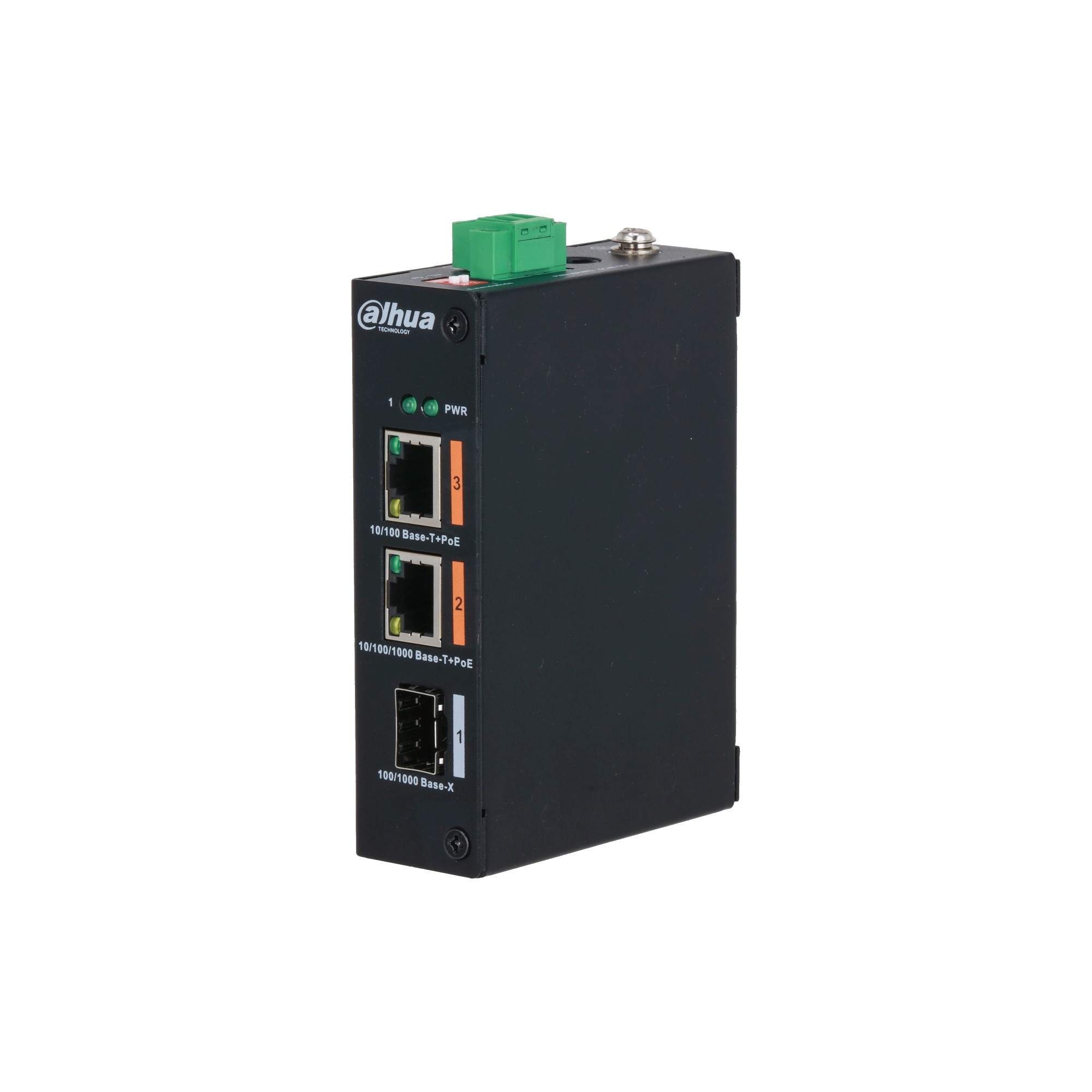 DAHUA Dahua PFS3103-1GT1ET-60-V2 Switch desktop non gestito industriale a 3 porte con 2 porte PoE - RETI | TecnoCARE.net Sabaudia, Latina, Terracina, San Felice Circeo e Pontinia