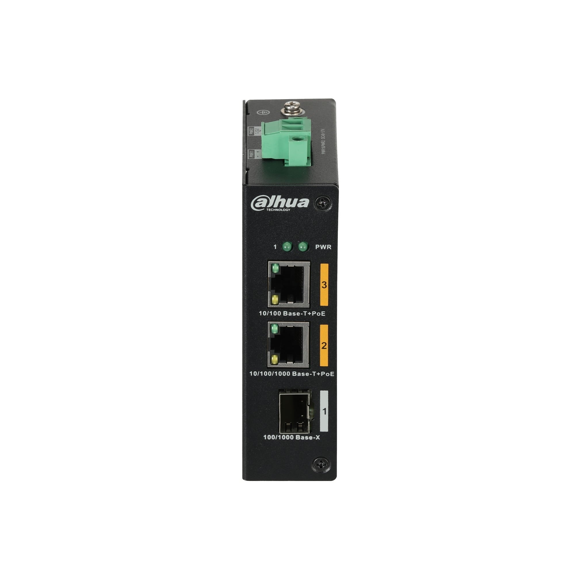 DAHUA Dahua PFS3103-1GT1ET-60-V2 Switch desktop non gestito industriale a 3 porte con 2 porte PoE - RETI | TecnoCARE.net Sabaudia, Latina, Terracina, San Felice Circeo e Pontinia