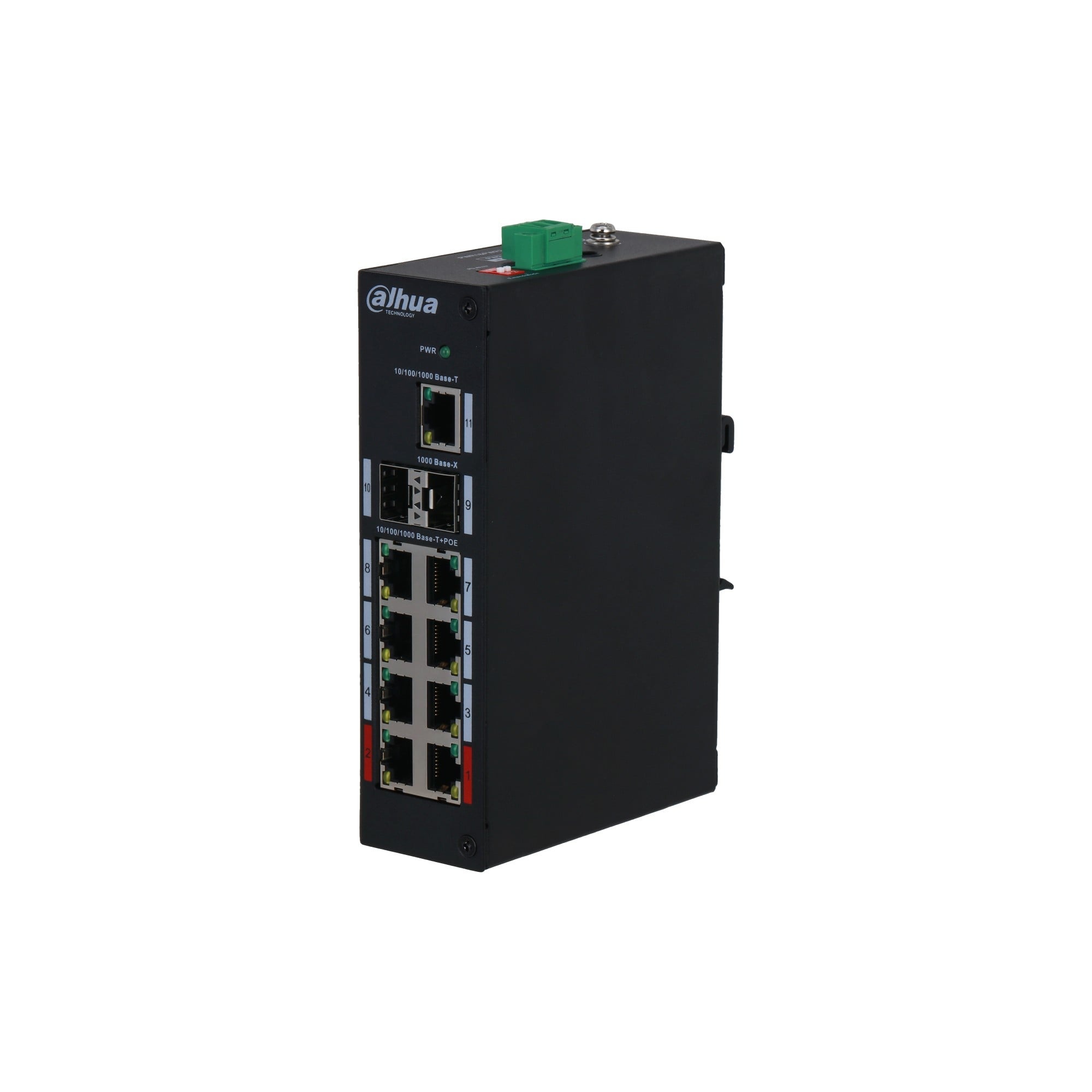 DAHUA Dahua PFS3211-8GT-120-V2 Switch desktopowy bez zarządzania 11-portowy z 8 portami PoE - RETI | TecnoCARE.net Sabaudia, Latina, Terracina, San Felice Circeo e Pontinia