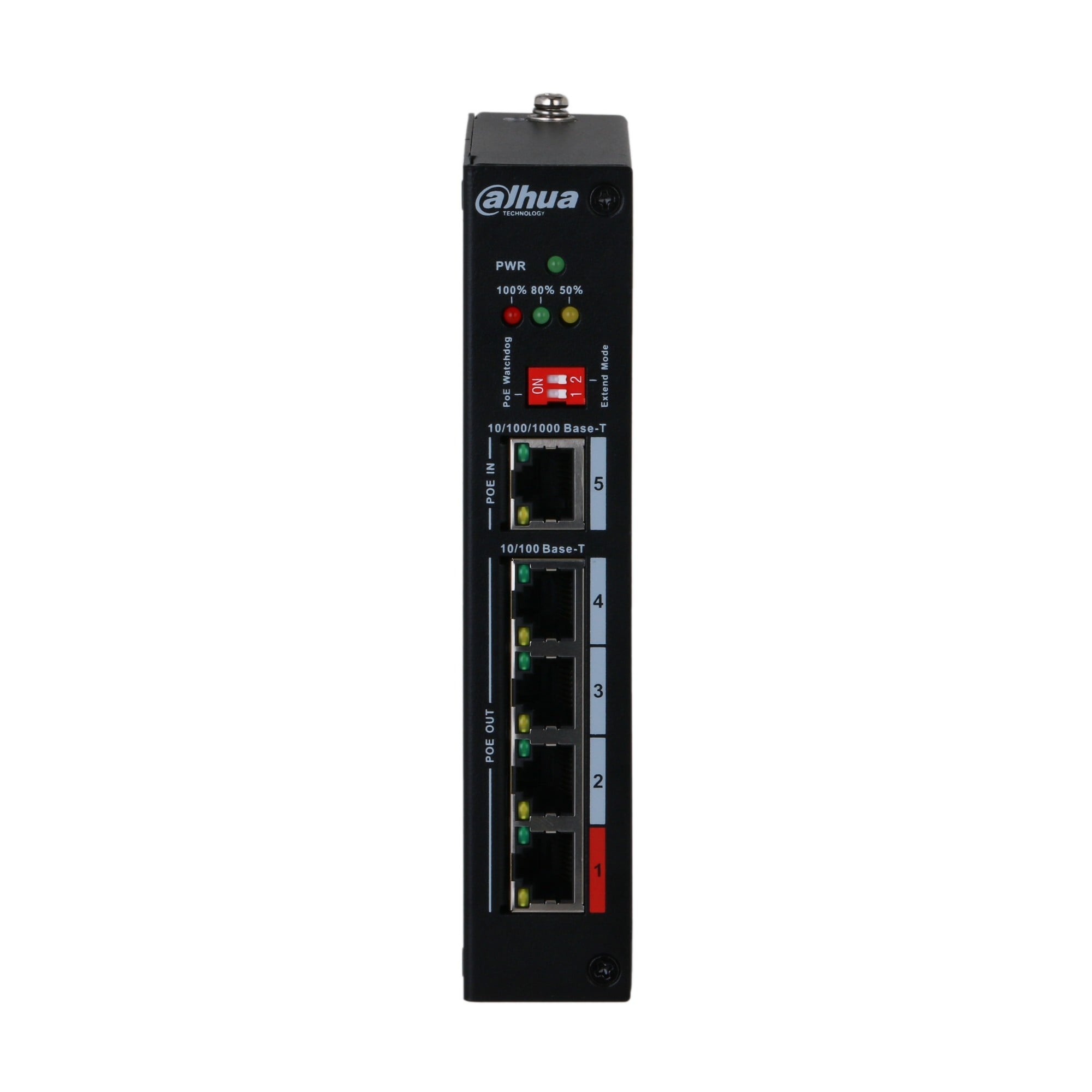 DAHUA Dahua PFT1500 Extender PoE 5-porte con 4-porte PoE Out e 1-porte PoE In - RETI | TecnoCARE.net Sabaudia, Latina, Terracina, San Felice Circeo e Pontinia