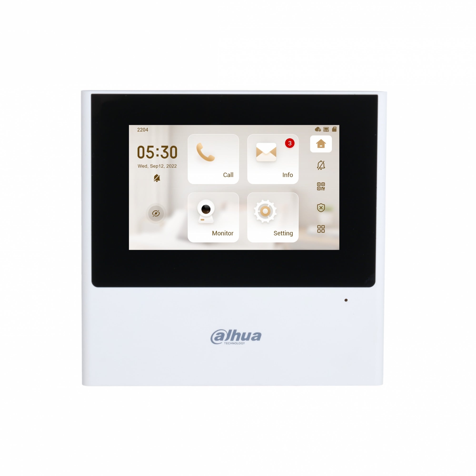 DAHUA Dahua VTH2611L-WP Monitor interno IP & Wi-Fi - ACCESSO E CONTROLLO | TecnoCARE.net Sabaudia, Latina, Terracina, San Felice Circeo e Pontinia