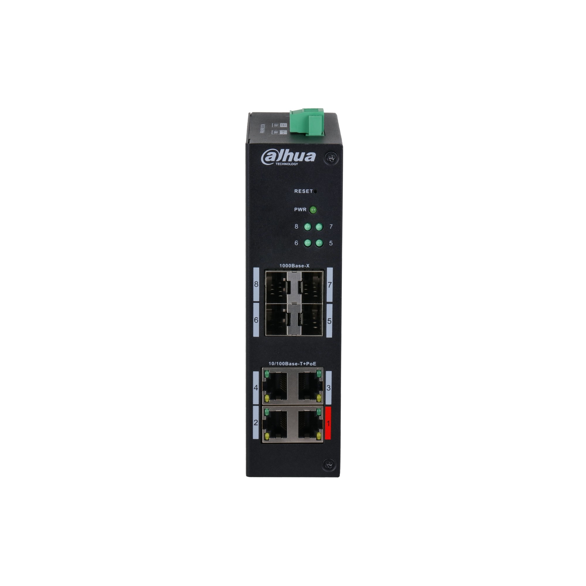 DAHUA Dahua HS4408-4ET-96 Switch gestito industriale a 8 porte con 4 porte PoE - SISTEMI DI SORVEGLIANZA | TecnoCARE.net Sabaudia, Latina, Terracina, San Felice Circeo e Pontinia
