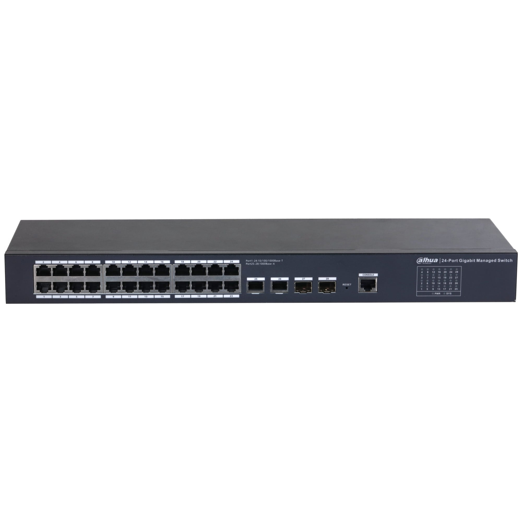 DAHUA Dahua SG4028 Switch Gigabit gestito a 28 porte - RETI | TecnoCARE.net Sabaudia, Latina, Terracina, San Felice Circeo e Pontinia