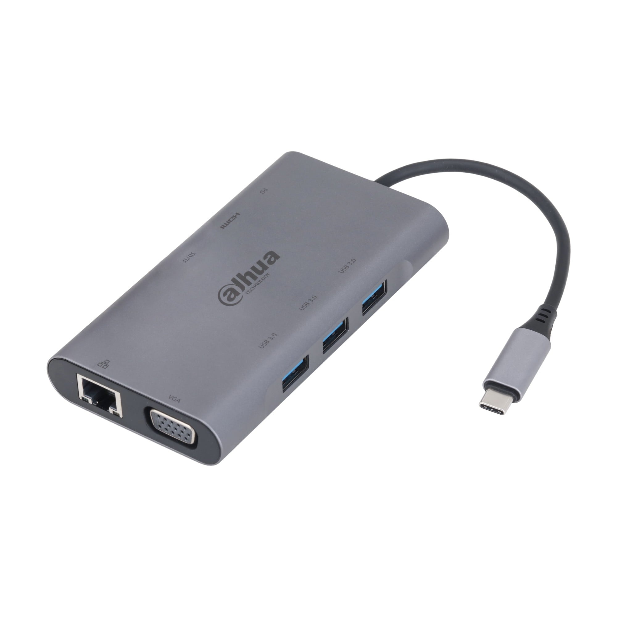 DAHUA Dahua TC39 9 in 1 USB 3.1 Type-C a USB 3.0 + HDMI + RJ45 + VGA + SD/TF + PD Docking Station - COMPONENTI | TecnoCARE.net Sabaudia, Latina, Terracina, San Felice Circeo e Pontinia