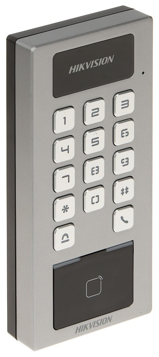 HIKVISION Hikvision DS-K1T502DBWX Terminale di Controllo Accessi - ACCESSO E CONTROLLO | TecnoCARE.net Sabaudia, Latina, Terracina, San Felice Circeo e Pontinia