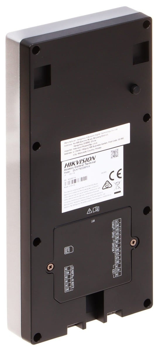 HIKVISION Hikvision DS-K1T502DBFWX Terminale di Controllo Accessi - ACCESSO E CONTROLLO | TecnoCARE.net Sabaudia, Latina, Terracina, San Felice Circeo e Pontinia