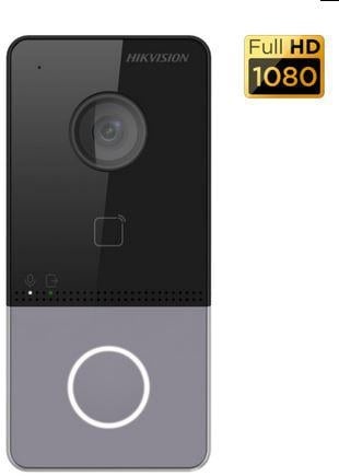 HIKVISION Hikvision DS-KV6113-WPE1(C) Stazione di Porta in Plastica per Ville - ACCESSO E CONTROLLO | TecnoCARE.net Sabaudia, Latina, Terracina, San Felice Circeo e Pontinia