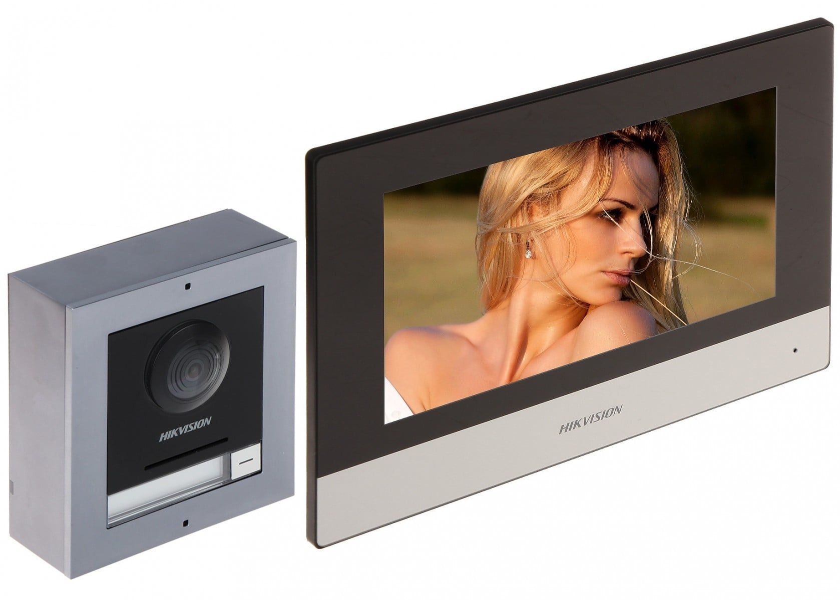 HIKVISION Hikvision DS-KIS702Y Kit Video Citofono Due Fili per Ville - ACCESSO E CONTROLLO | TecnoCARE.net Sabaudia, Latina, Terracina, San Felice Circeo e Pontinia