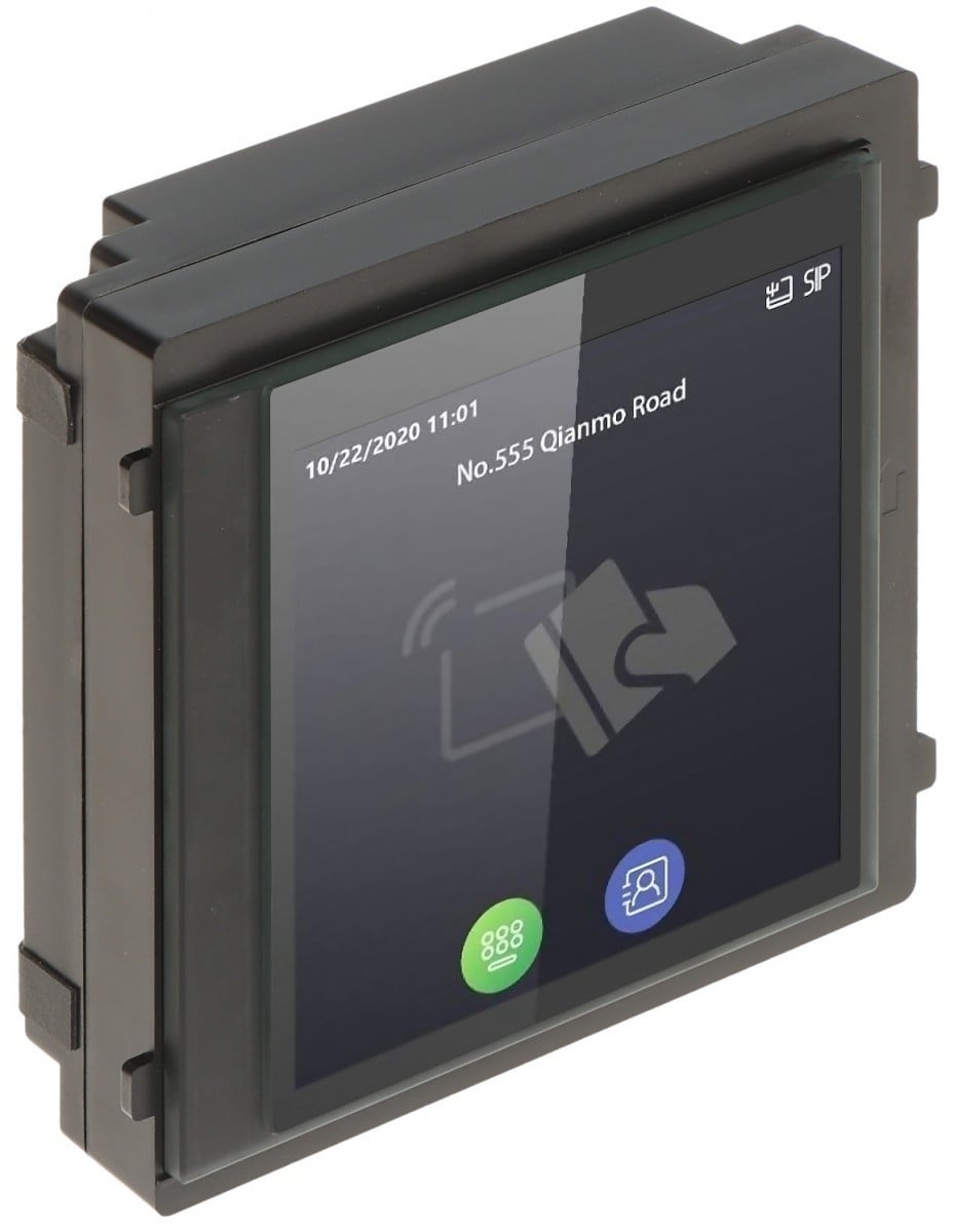 HIKVISION Hikvision DS-KD-TDM Modulo Display Touch con Lettore di Schede M1 - ACCESSO E CONTROLLO | TecnoCARE.net Sabaudia, Latina, Terracina, San Felice Circeo e Pontinia