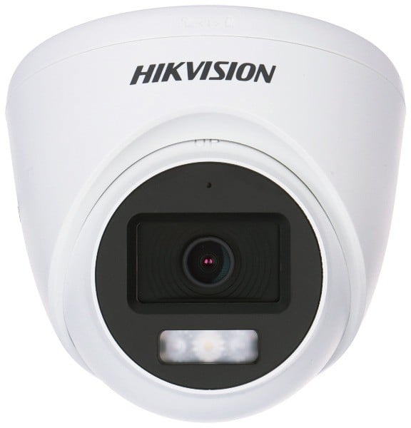 HIKVISION Hikvision DS-2CE78D0T-LFS(2.8mm) Telecamera Turret Fissa Audio con Luce Ibrida Intelligente 2MP - SISTEMI DI SORVEGLIANZA | TecnoCARE.net Sabaudia, Latina, Terracina, San Felice Circeo e Pontinia