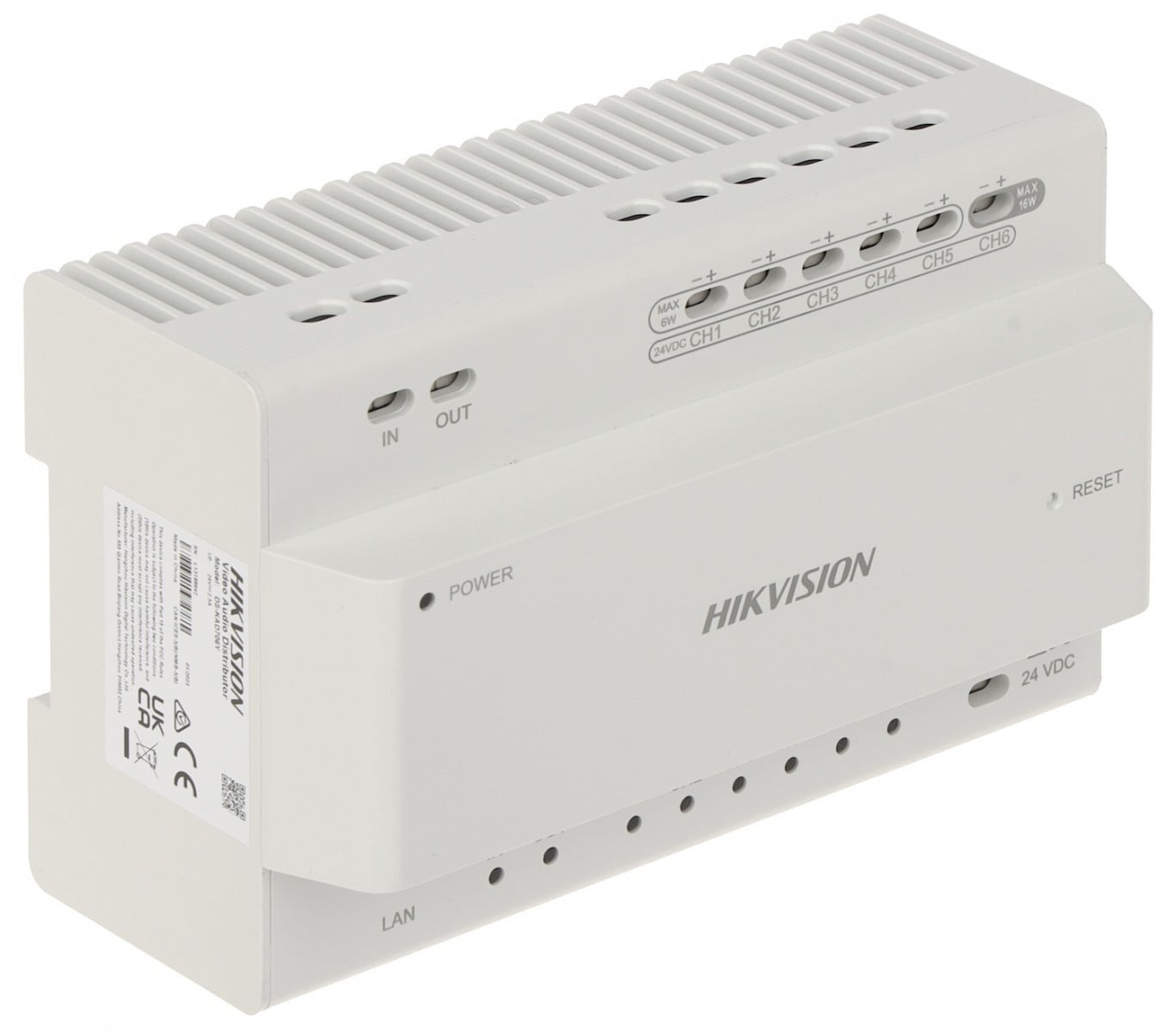HIKVISION Hikvision DS-KAD706Y Distributore a Due Fili - ELABORAZIONI E DISTRIBUZIONI DEL SEGNALE | TecnoCARE.net Sabaudia, Latina, Terracina, San Felice Circeo e Pontinia