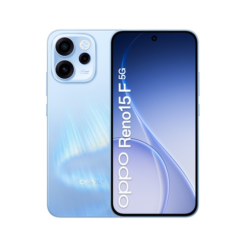 OPPO OPPO SMARTPHONE RENO 15F 5G 8 256GB AURORA BLUE - SMARTPHONE | TecnoCARE.net Sabaudia, Latina, Terracina, San Felice Circeo e Pontinia