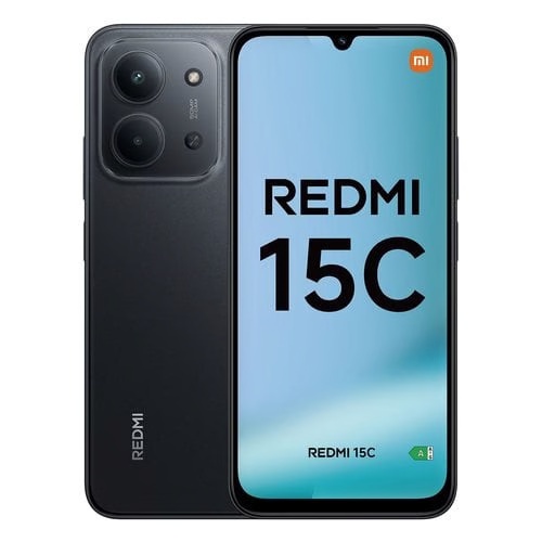 XIAOMI XIAOMI SMARTPHONE Redmi 15c 4+128GB 6.9 4G Midnight Black DS - SMARTPHONE | TecnoCARE.net Sabaudia, Latina, Terracina, San Felice Circeo e Pontinia