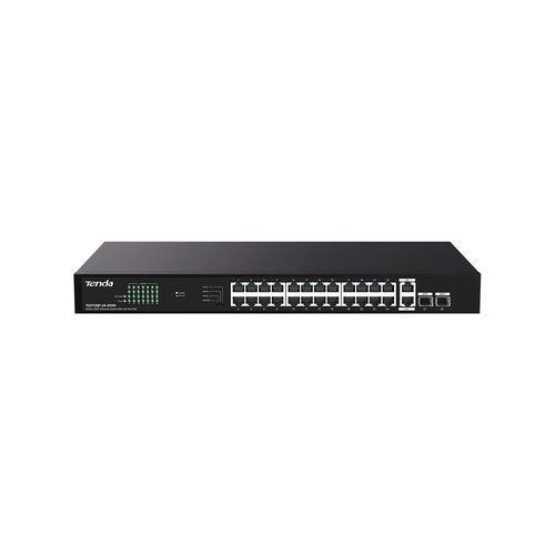 TENDA TENDA SWITCH POE UNMANAGED, 28 PORT, 24 POE - SWITCH E HUB | TecnoCARE.net Sabaudia, Latina, Terracina, San Felice Circeo e Pontinia
