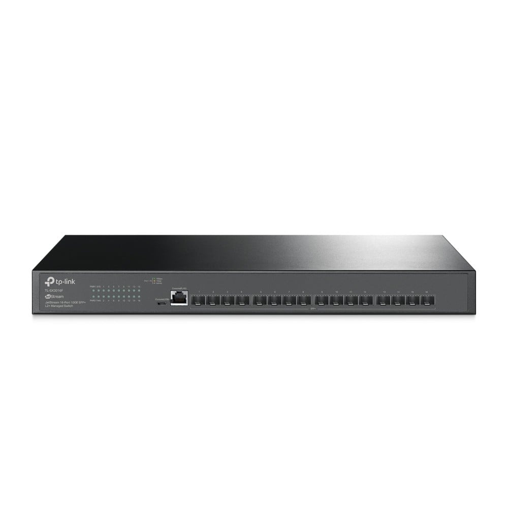 TP-LINK TP-Link JetStream TL-SX3016F switch di rete Gestito L2+/L3 Nero - RETI | TecnoCARE.net Sabaudia, Latina, Terracina, San Felice Circeo e Pontinia