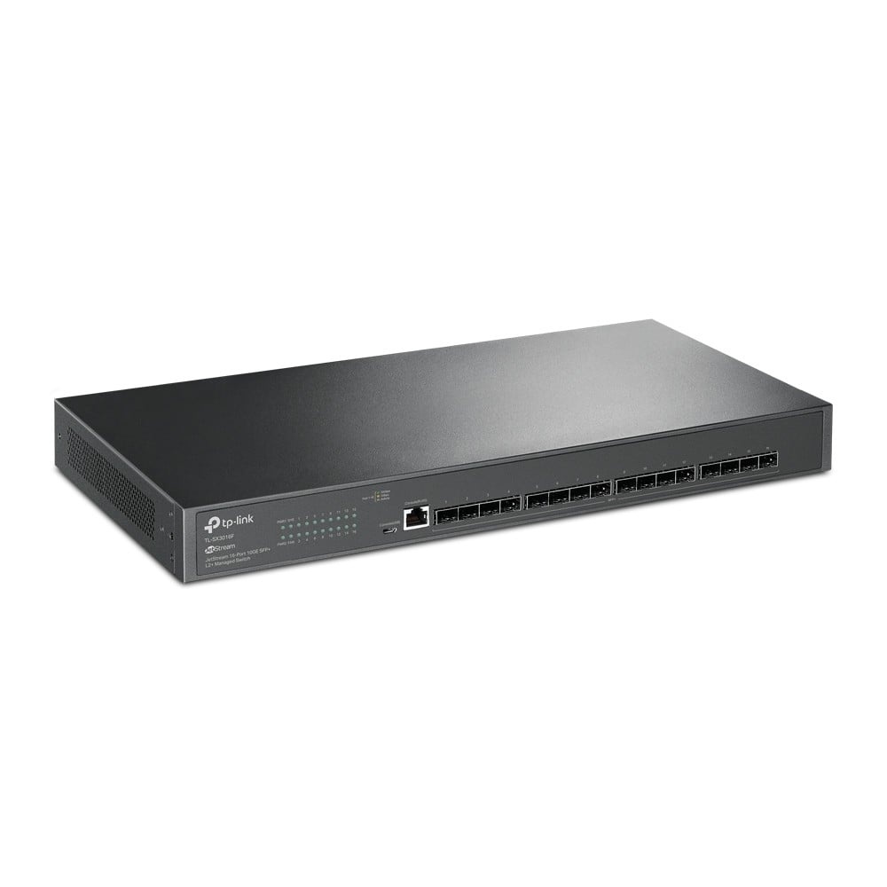 TP-LINK TP-Link JetStream TL-SX3016F switch di rete Gestito L2+/L3 Nero - RETI | TecnoCARE.net Sabaudia, Latina, Terracina, San Felice Circeo e Pontinia