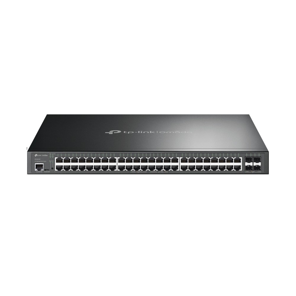 TP-LINK TP-Link SG3452XP (TL-SG3452XP) JetStream™ 48-Port Gigabit and 4-Port 10GE SFP+ L2+ Managed Switch with 48-Port PoE+ - RETI | TecnoCARE.net Sabaudia, Latina, Terracina, San Felice Circeo e Pontinia