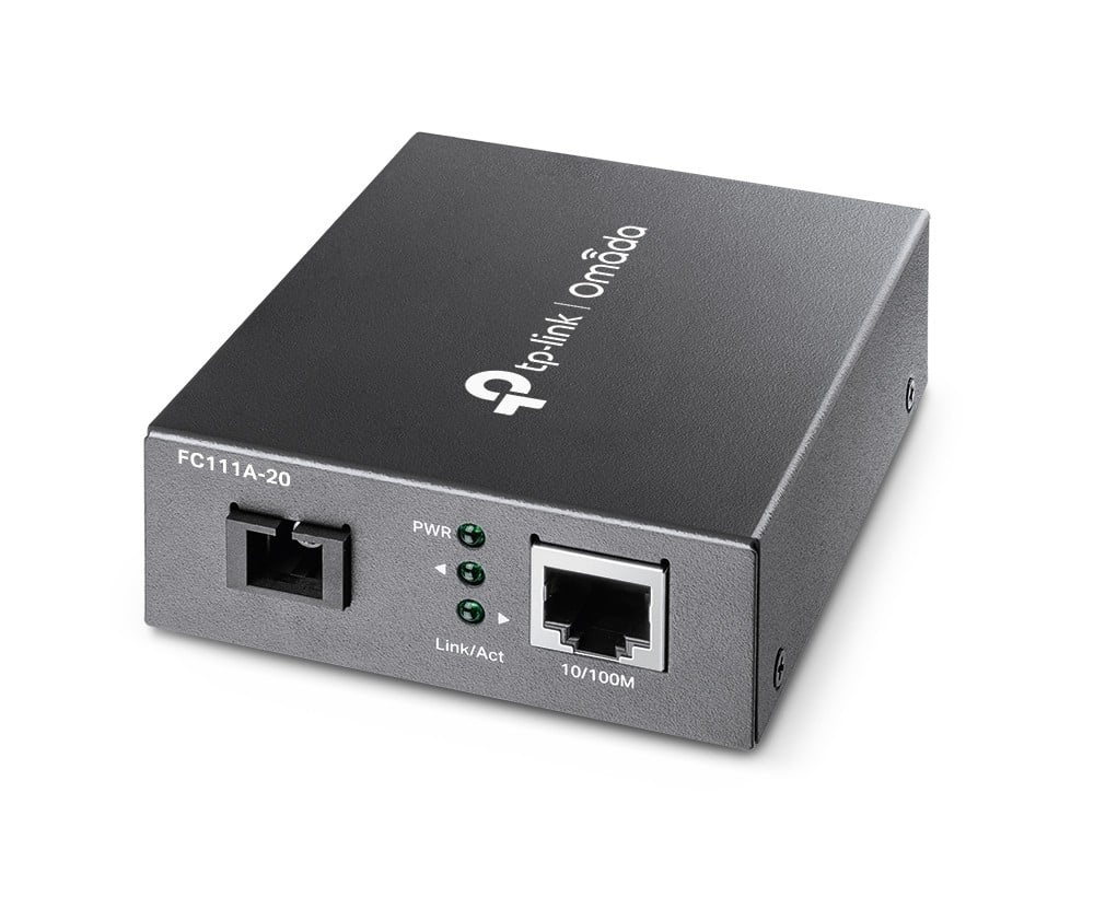 TP-LINK TP-Link FC111A-20 (TL-FC111A-20) 10/100 Mbps RJ45 to 100 Mbps Single-mode SC WDM Bi-Directional Fiber Converter - RETI | TecnoCARE.net Sabaudia, Latina, Terracina, San Felice Circeo e Pontinia