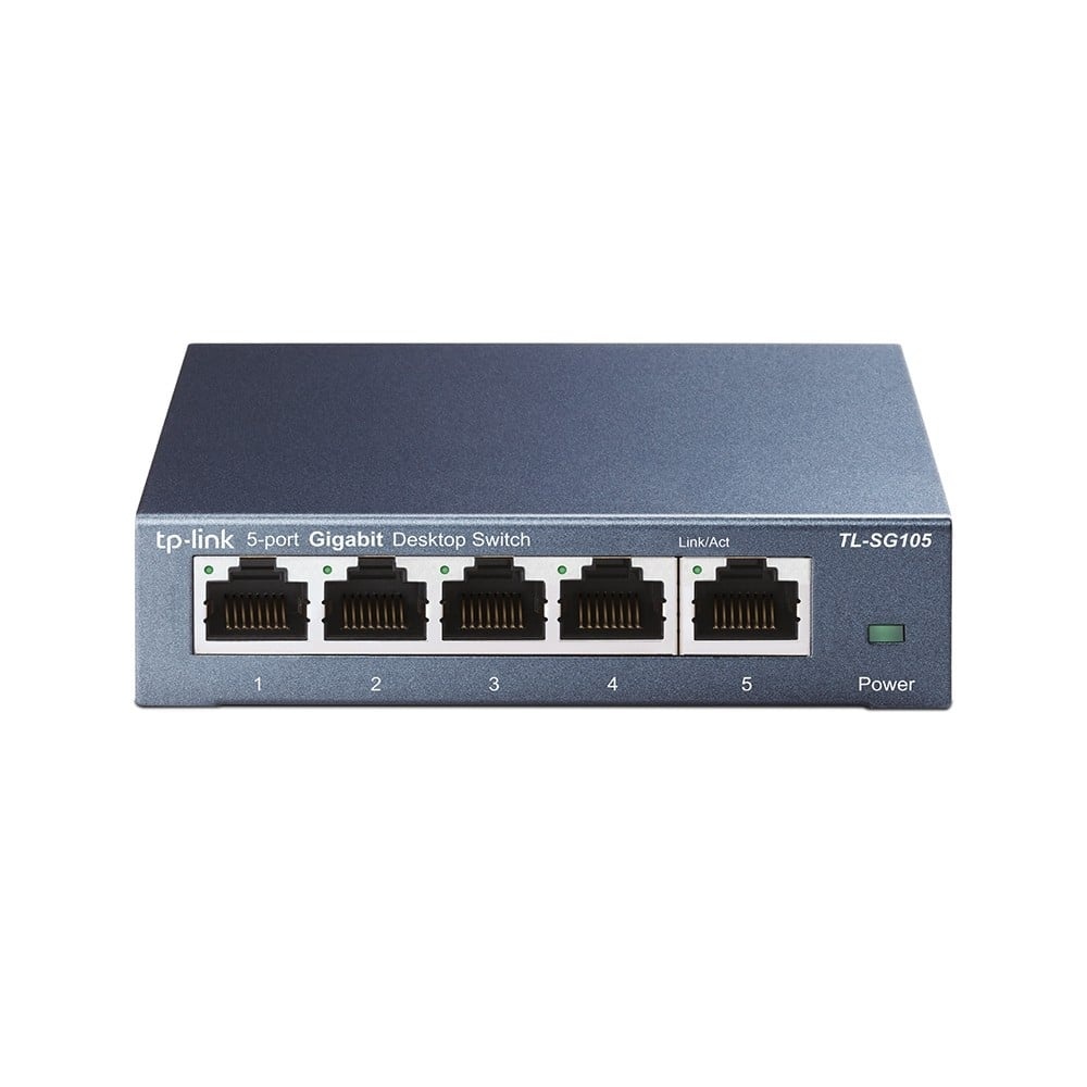 TP-LINK TP-Link TL-SG105 switch di rete Non gestito L2 Gigabit Ethernet (10/100/1000) Nero - RETI | TecnoCARE.net Sabaudia, Latina, Terracina, San Felice Circeo e Pontinia