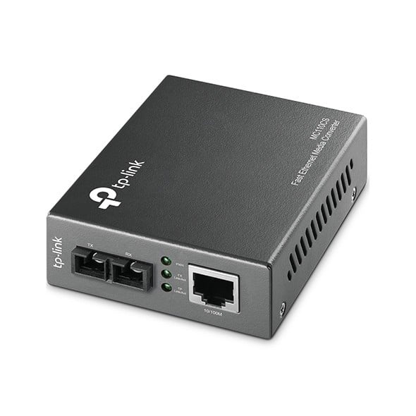 TP-LINK TP-Link Omada MC110CS convertitore multimediale di rete 100 Mbit/s 1310 nm Modalità singola Nero - RETI | TecnoCARE.net Sabaudia, Latina, Terracina, San Felice Circeo e Pontinia