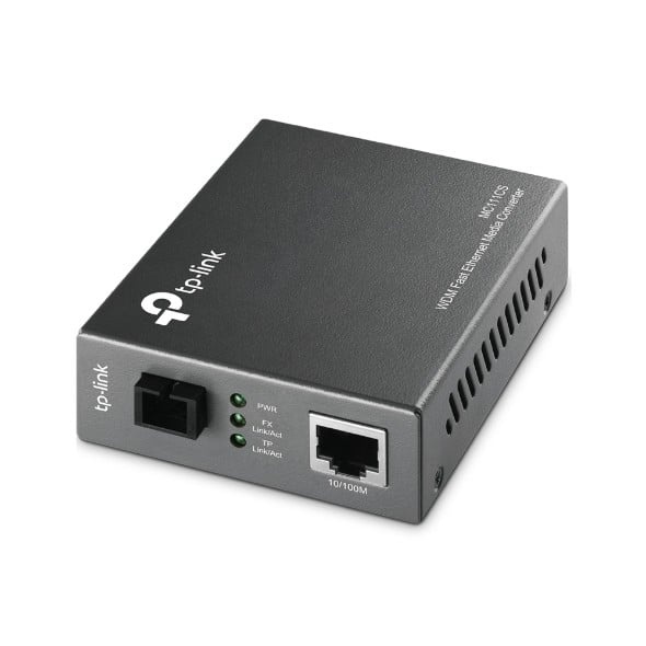 TP-LINK TP-Link Omada MC111CS convertitore multimediale di rete 100 Mbit/s Modalità singola Nero - RETI | TecnoCARE.net Sabaudia, Latina, Terracina, San Felice Circeo e Pontinia