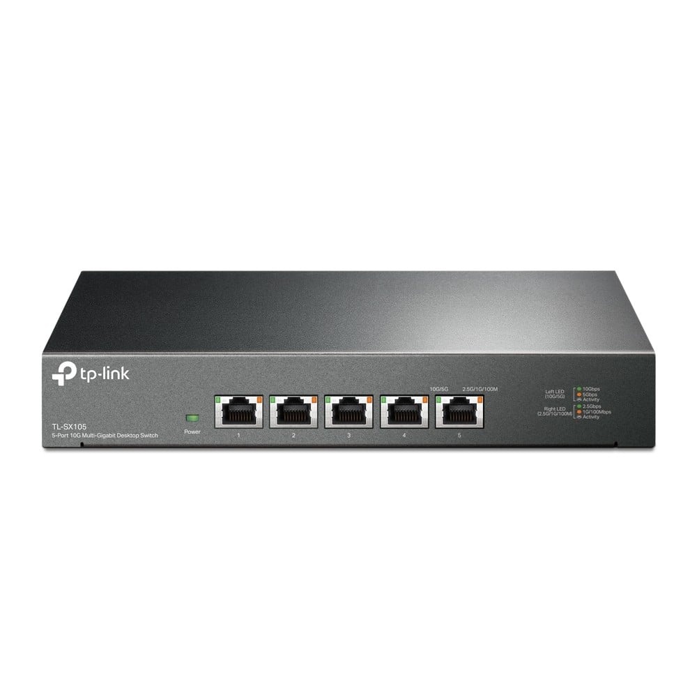 TP-LINK TP-Link SX105 Switch 5x10GE Desktop - RETI | TecnoCARE.net Sabaudia, Latina, Terracina, San Felice Circeo e Pontinia