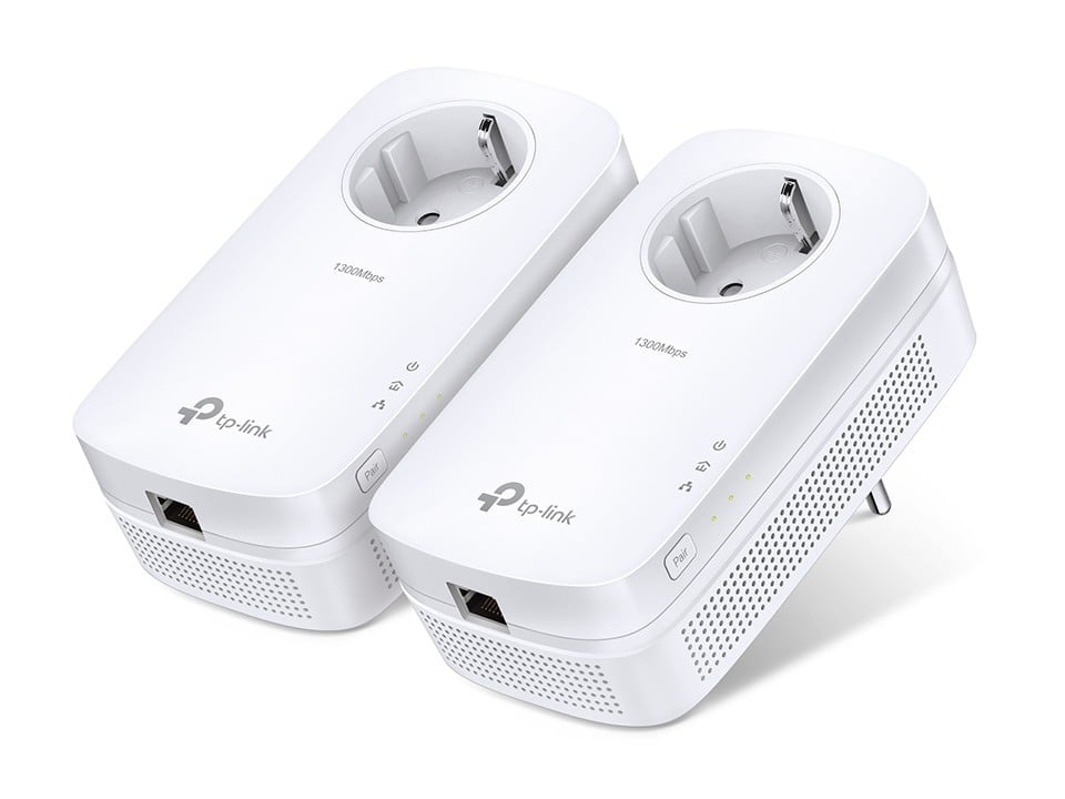 TP-LINK TP-Link TL-PA8010P KIT adattatore di rete PowerLine 1300 Mbit/s Collegamento ethernet LAN Bianco 2 pz - RETI | TecnoCARE.net Sabaudia, Latina, Terracina, San Felice Circeo e Pontinia