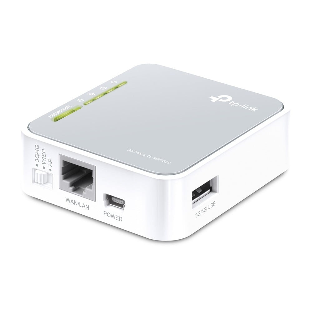 TP-LINK TP-Link TL-MR3020 router wireless Fast Ethernet Banda singola (2.4 GHz) 3G - RETI | TecnoCARE.net Sabaudia, Latina, Terracina, San Felice Circeo e Pontinia
