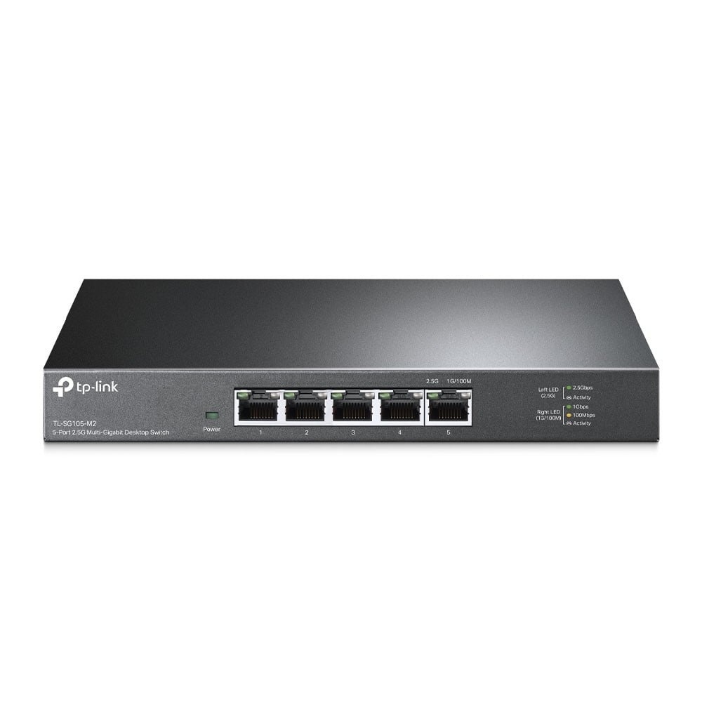 TP-LINK TP-Link TL-SG105-M2 switch di rete Non gestito 2.5G Ethernet (100/1000/2500) Nero - RETI | TecnoCARE.net Sabaudia, Latina, Terracina, San Felice Circeo e Pontinia