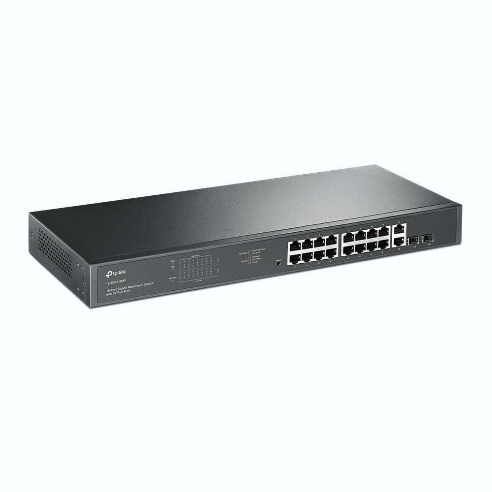 TP-LINK TP-Link TL-SG1218MP switch di rete Non gestito Gigabit Ethernet (10/100/1000) Supporto Power over Ethernet (PoE) 1U Nero - RETI | TecnoCARE.net Sabaudia, Latina, Terracina, San Felice Circeo e Pontinia
