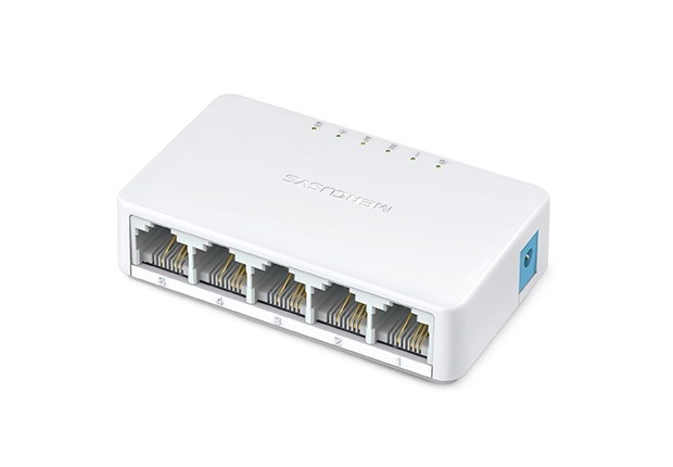TP-LINK Mercusys MS105 switch di rete Non gestito Fast Ethernet (10/100) Bianco - RETI | TecnoCARE.net Sabaudia, Latina, Terracina, San Felice Circeo e Pontinia