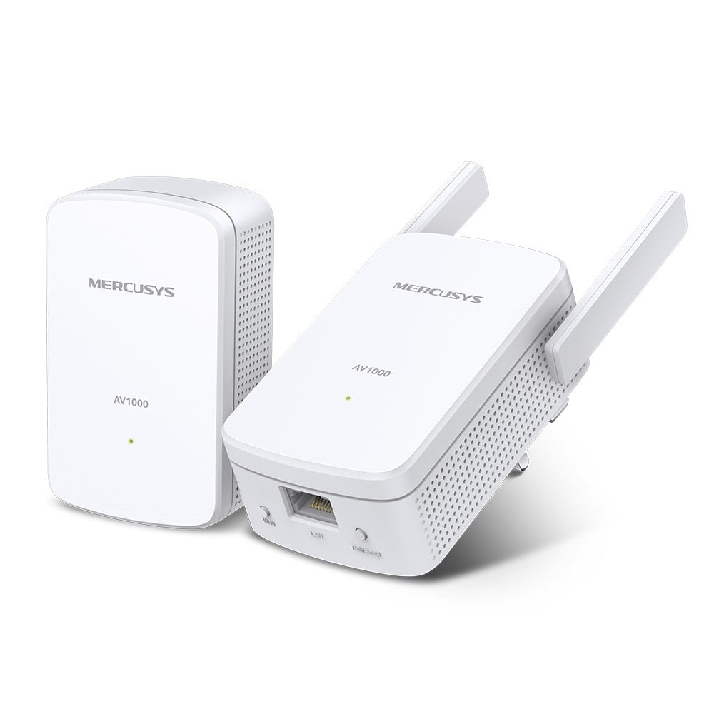 TP-LINK Mercusys MP510 KIT adattatore di rete PowerLine 1000 Mbit/s Collegamento ethernet LAN Wi-Fi Bianco 2 pz - RETI | TecnoCARE.net Sabaudia, Latina, Terracina, San Felice Circeo e Pontinia