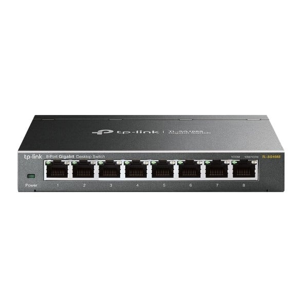 TP-LINK TP-Link Omada TL-SG108S switch di rete Non gestito Gigabit Ethernet (10/100/1000) Nero - RETI | TecnoCARE.net Sabaudia, Latina, Terracina, San Felice Circeo e Pontinia