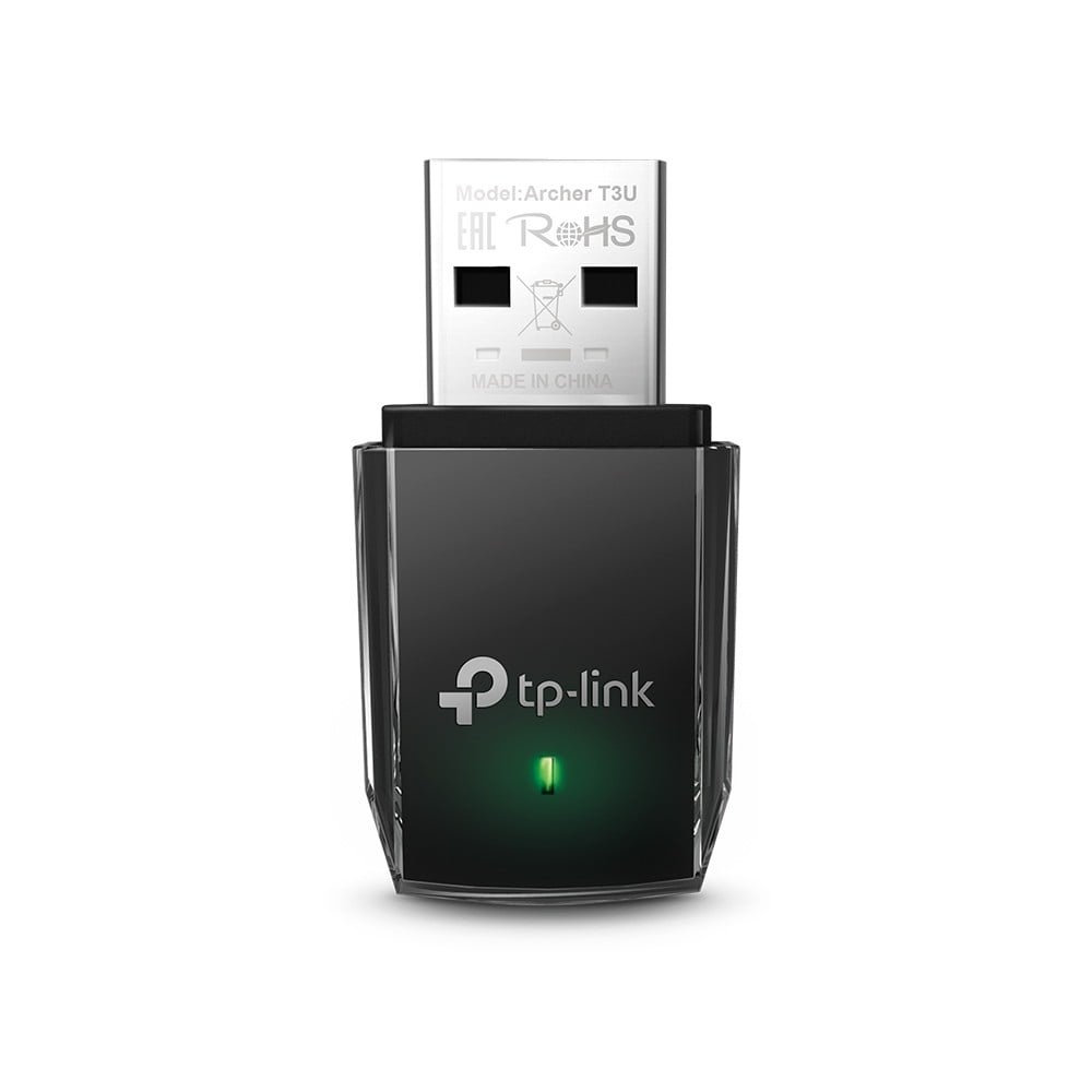 TP-LINK TP-Link Archer T3U Adattatore USB Wi-Fi Dual Band 867 Mbit/s Nero - COMPONENTI | TecnoCARE.net Sabaudia, Latina, Terracina, San Felice Circeo e Pontinia