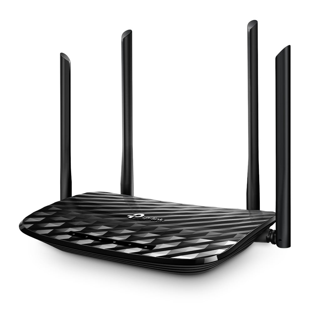 TP-LINK TP-Link AC1200 router wireless Gigabit Ethernet Dual-band (2.4 GHz/5 GHz) Nero - RETI | TecnoCARE.net Sabaudia, Latina, Terracina, San Felice Circeo e Pontinia